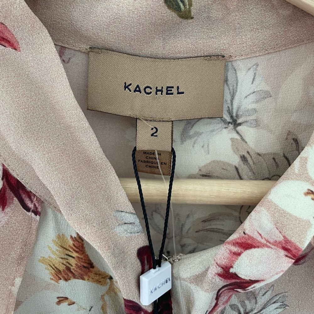 Kachel x Anthropologie Sedona Sunrise Silk Dress - Picture 5 of 11